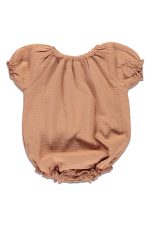 Barboteuse Emma Toast Bois de Rose