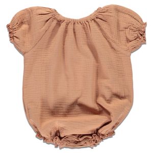 Barboteuse Emma Toast Bois de Rose