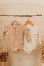 vêtement bébé Body Jade Crème
