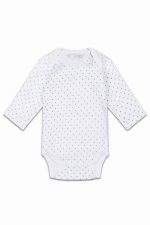 Body Blanc Petites Etoiles Grises